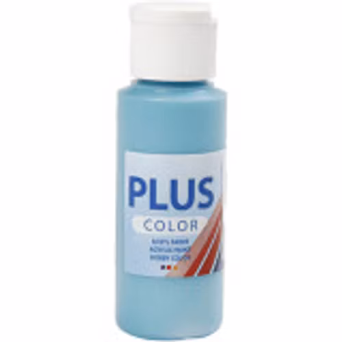 Plus Color hobbyfärg, turquoise, 60ml