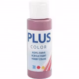 Plus Color hobbyfärg, red plum, 60ml