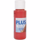 Plus Color hobbyfärg, berry red, 60ml