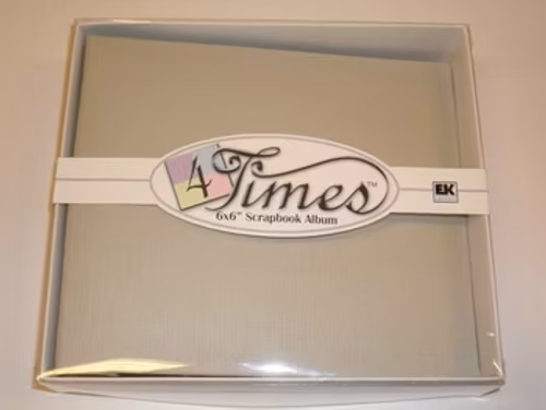 Album EK 4times, 6"x6", grey