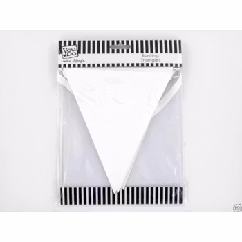 Vimplar YouDo, Bunting Triangles on ribbon