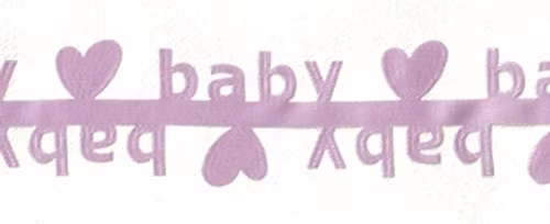 Satinband special BABY lila, 1 meter
