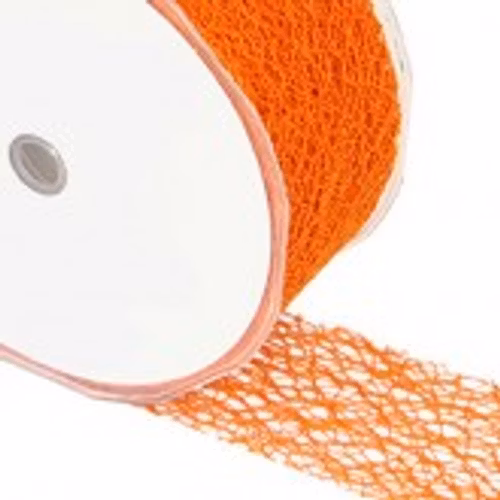 Band, Crispy väv, 1mx30mm, Orange