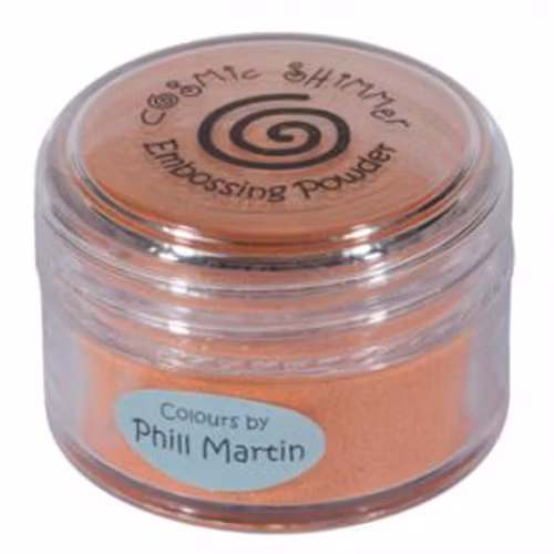 Cosmic Shimmer Lustre Emboss Powder Chic Pumpkin