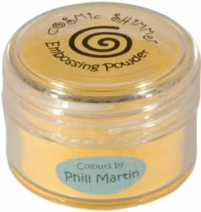 Cosmic Shimmer Lustre Emboss Powder Graceful Mustard