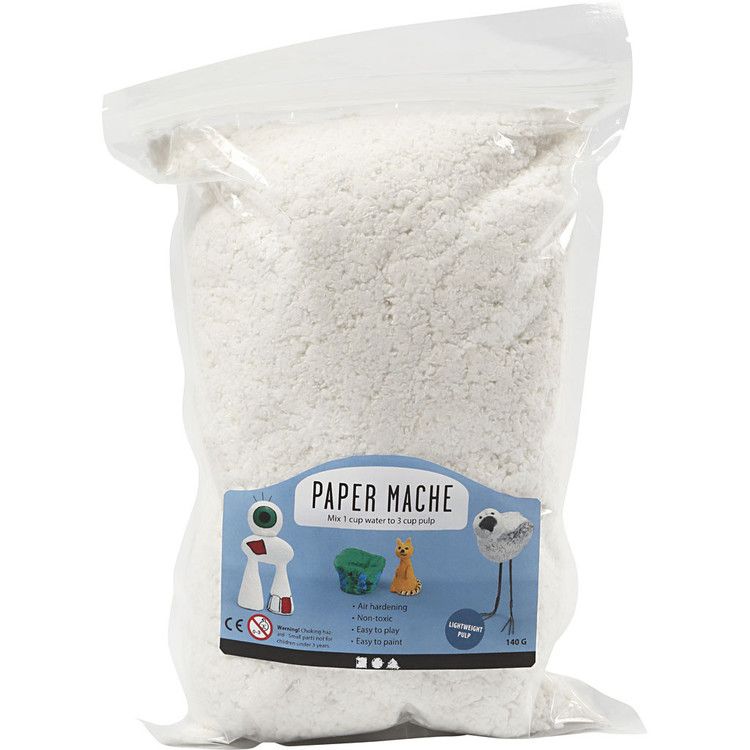 Papier-maché pulp, 140g