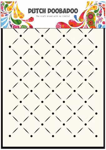 DDBD Mask Stencil Stripes and dots