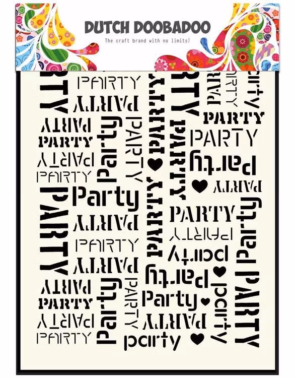 DDBD Mask Stencil A5 Party