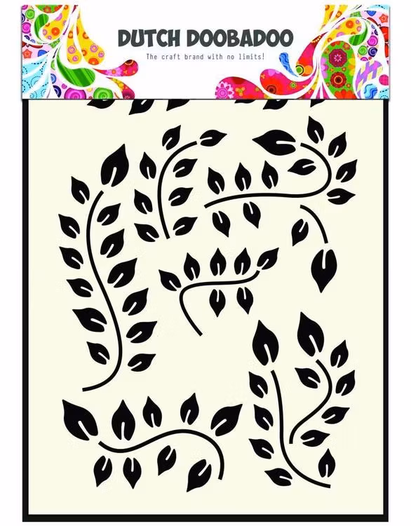 DDBD Mask Stencil A5 Leaves Branch