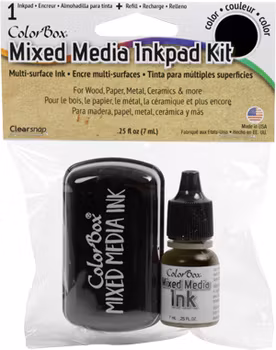 ColorBox Mixed Media Inkpad Kit - Black