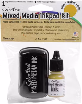 ColorBox Mixed Media Inkpad Kit - Khaki