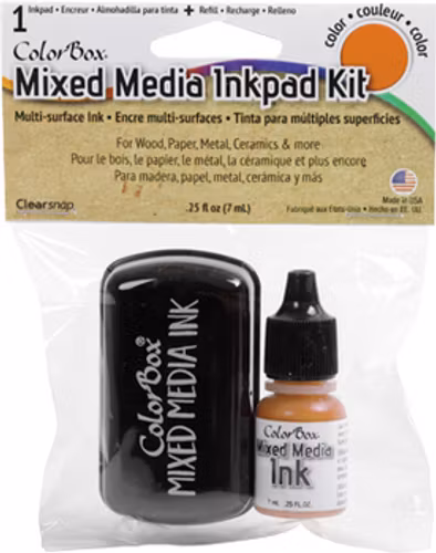 ColorBox Mixed Media Inkpad Kit - Orange