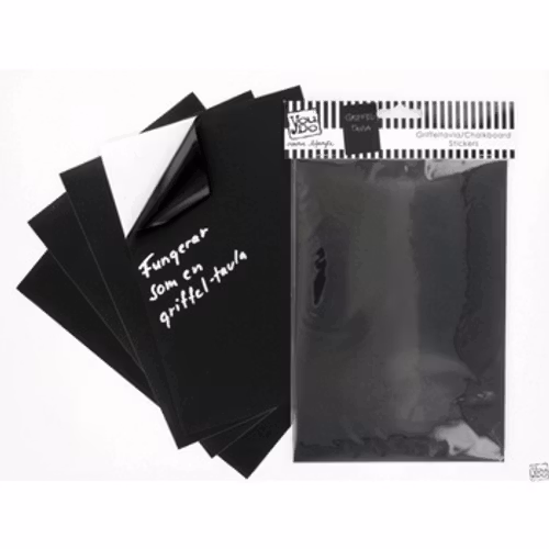 Chalkboard Stickers A5 4pcs