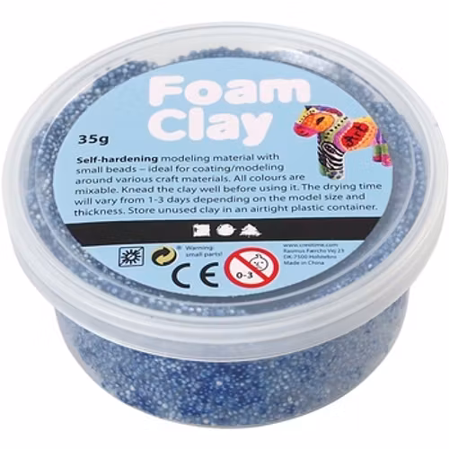 Foam Clay®, blå, 35g