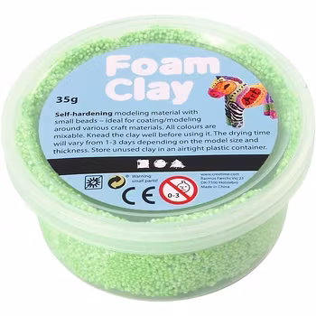 Foam Clay®, neongrön, 35g