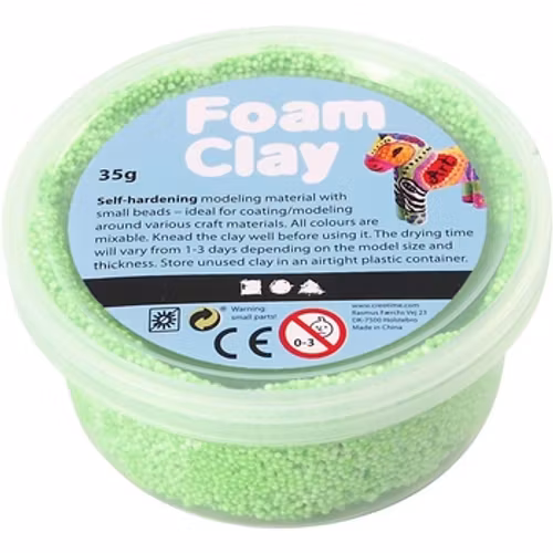 Foam Clay®, neongrön, 35g