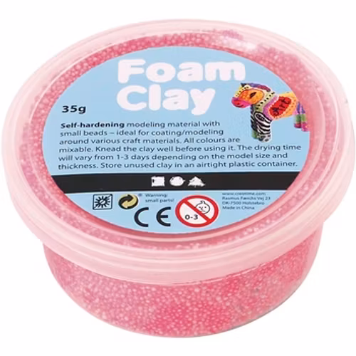 Foam Clay®, neonrosa, 35g