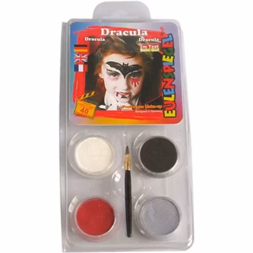 Ansiktsfärg, set med 4 st, Dracula