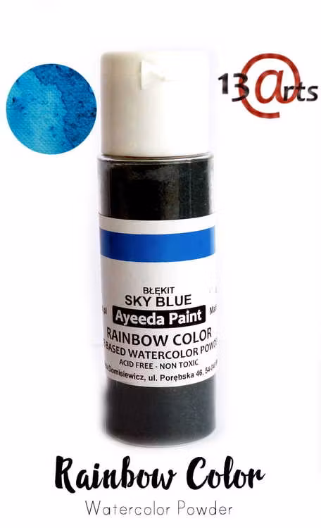 Rainbow Color Sky Blue