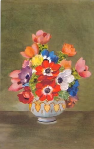 SB 084c Anemoner, stor