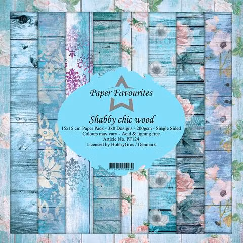 Paper Favourites Pack "Chabby chic wood"