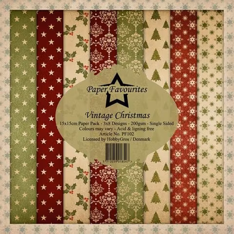 Paper Favourites Paper Pack "Vintage Christmas"
