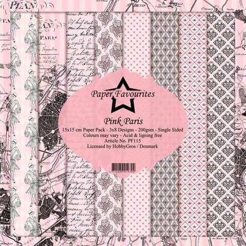 Paper Favourites Paper Pack "Pink Paris"