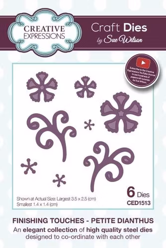 Creative Expressions Die, CED1513 Petite Dianthus