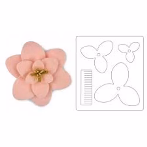 661715 Sizzix bigz, sweet lotus