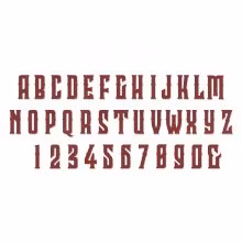 663110 Sizzix Bigz XL Alphabet Die - Wonderland