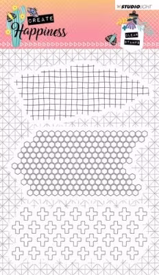 Studio Light Clearstamp STAMPIN349 Bakgrunder