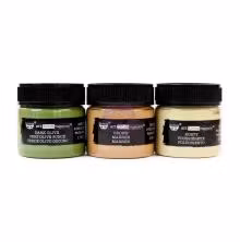 Prima Finnabair Art Extravagence Rust Paste Set - Camouflage