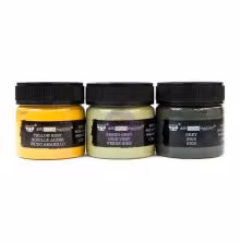 Prima Finnabair Art Extravagence Rust Paste Set - military