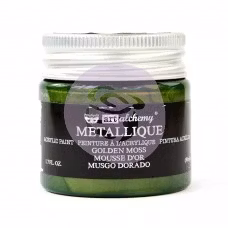 Finnabair Art Alchemy Acrylic Paint 50ml - Golden moss