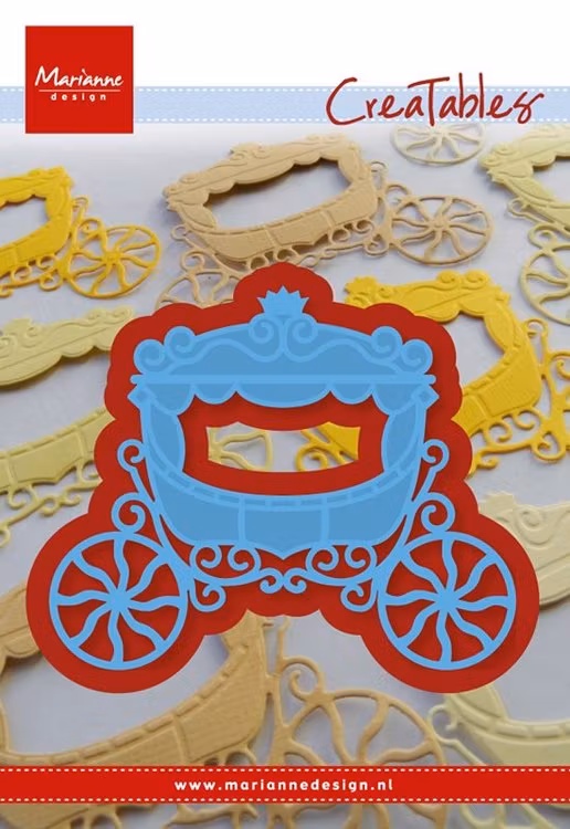 Marianne Design Die - LR0302 Princess vagn