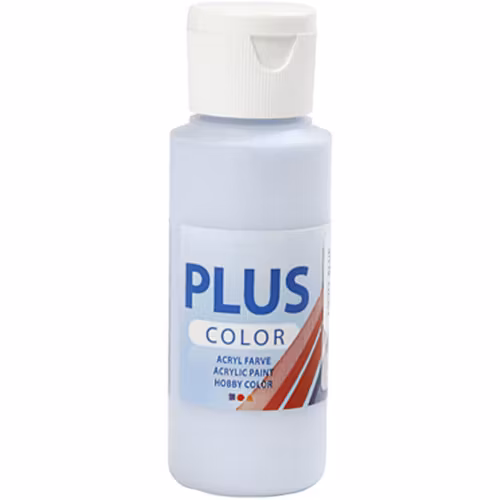 Plus Color hobbyfärg, light blue, 60ml