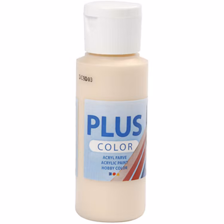 Plus Color hobbyfärg, fleshtone, 60ml