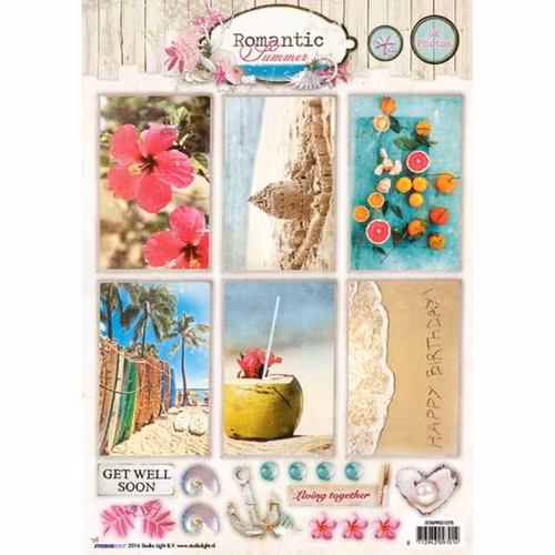 Klippark, rs1375, romantic summer, utstansat