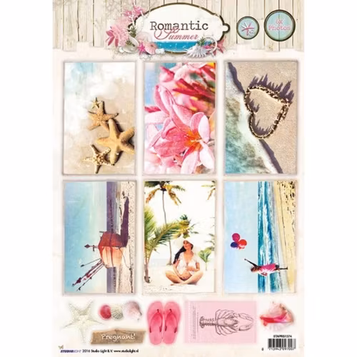 Klippark, rs1374, romantic summer, utstansat