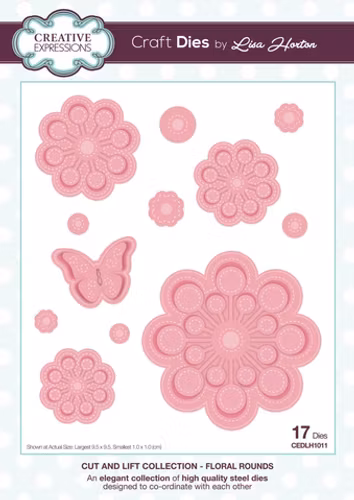 Creative Expressions Die, CEDLH1011, flowers