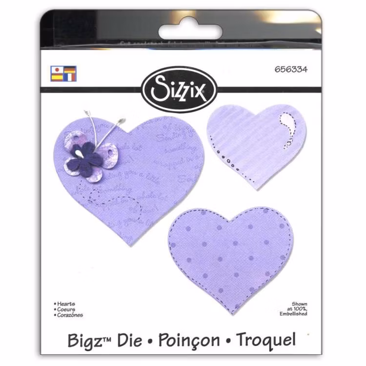 656334 Sizzix bigz dies - Hearts