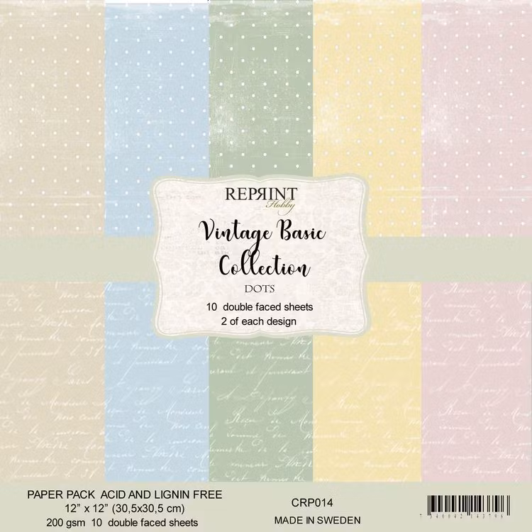 Reprint 12x12 - Basic Collection Pack Dots