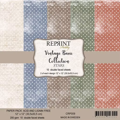 Reprint 12x12 - Basic Collection Pack Stars