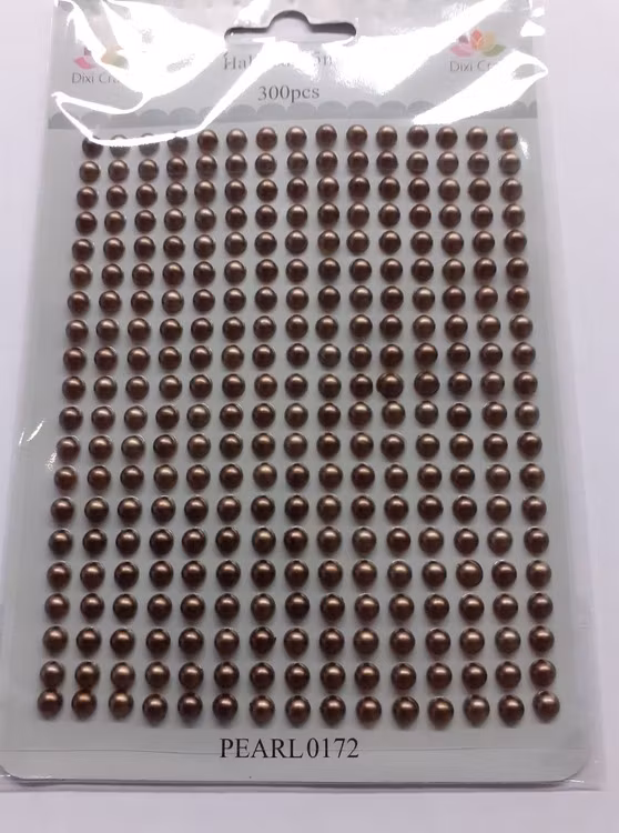 DIXI CRAFT HALVPERLER 5MM 300 stk PEARL0172 Bronze