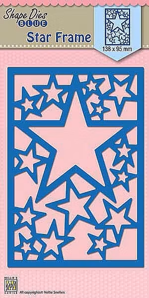 Nellie Snellen Die Blue - Star frame