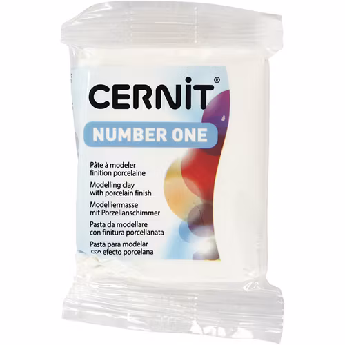 Cernit, 56 gram - white opaque