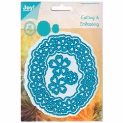 Joy! Die 6002/0632 frame with flowers