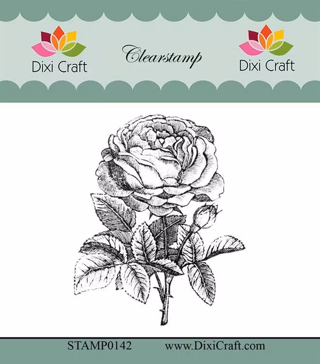 Dixi craft clearstamp - "Botanical Collection" STAMP0142