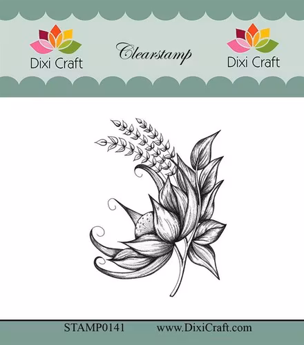 Dixi craft clearstamp - "Botanical Collection" STAMP0141