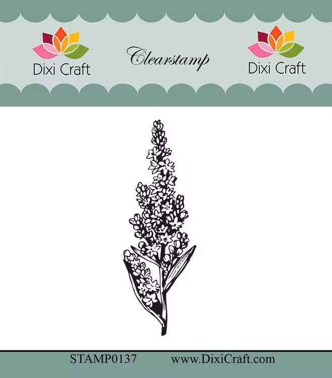 Dixi craft clearstamp - "Botanical Collection" STAMP0137
